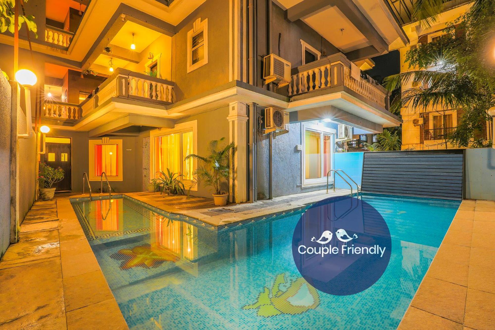 Fabhotel Royal Mirage With Pool & Gym - Nr Candolim Beach Exteriör bild